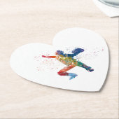 baseball player kartonnen onderzetters (Gekanteld)