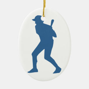 BASEBALL PLAYER KERAMISCH ORNAMENT