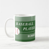 Baseball Player Koffiemok (Links)