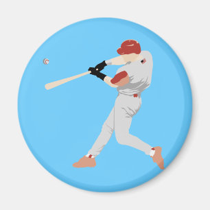 Baseball Player Magneet