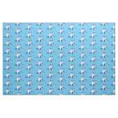 Baseball Player met Jouw naam of monogram Stof (Yard (91,4 cm))