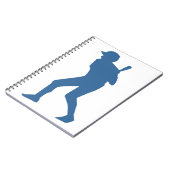 BASEBALL PLAYER NOTITIEBOEK (Linkerzijde)