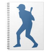 BASEBALL PLAYER NOTITIEBOEK (Voorkant)