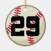 Baseball Player Number 29 Ornament (Voorkant)