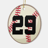 Baseball Player Number 29 Ornament (Links)