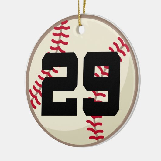 Baseball Player Number 29 Ornament (Links)