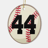 Baseball Player Number 44 Ornament (Links)