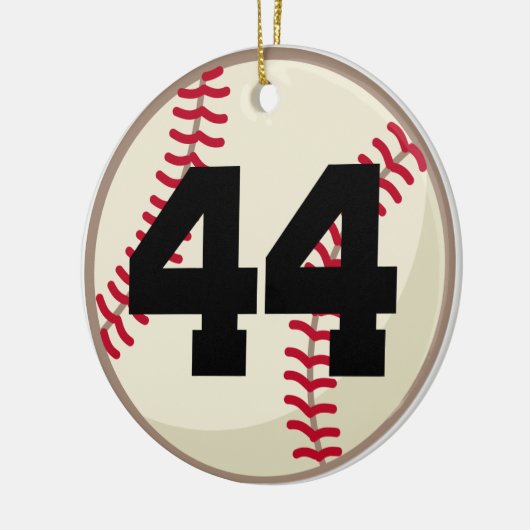 Baseball Player Number 44 Ornament (Links)