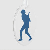 BASEBALL PLAYER ORNAMENT (voorkant)