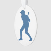BASEBALL PLAYER ORNAMENT (voorkant)