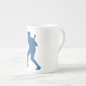 BASEBALL PLAYER PORSELEIN KOP (Voorkant rechts)