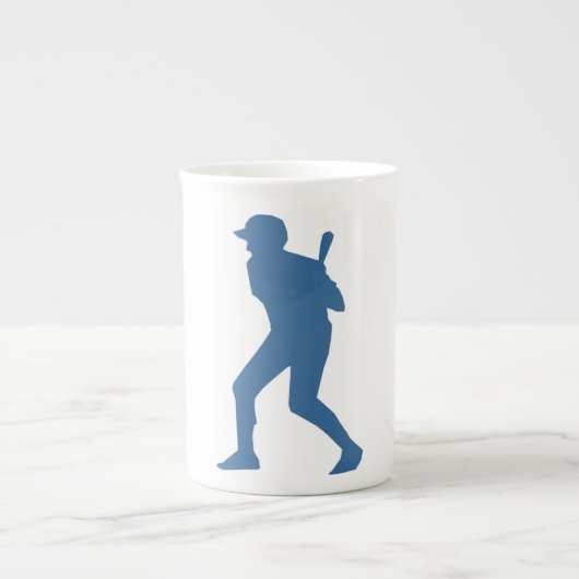 BASEBALL PLAYER PORSELEIN KOP (Voorkant)