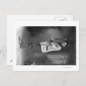 Baseball Player Portrait holding Bat Briefkaart (Voorkant / Achterkant)