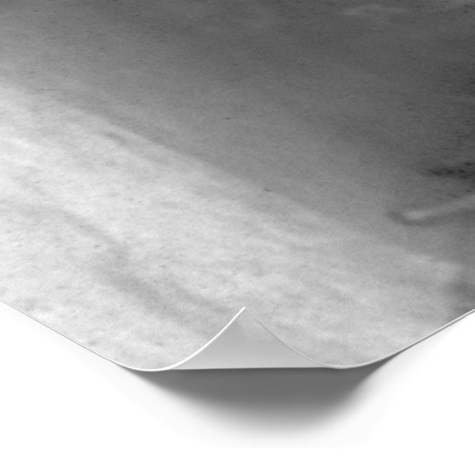 Baseball Player Portrait holding Bat Poster (Hoek)