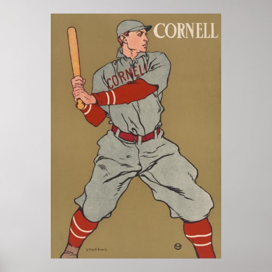 Baseball Player Poster (Voorkant)