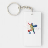baseball player sleutelhanger (Voorkant)