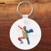 baseball player sleutelhanger (Voorkant)