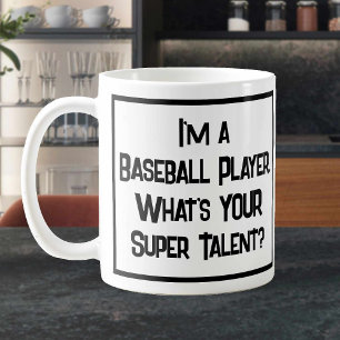 Baseball Player Super Talent. KoffieMok