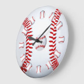Baseball Player Team Sports Fan Gift Idee Grote Klok (Hoek)