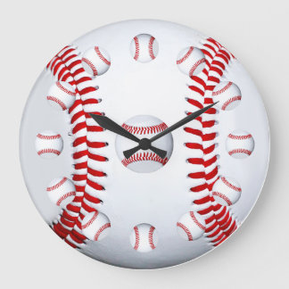 Baseball Player Team Sports Fan Gift Idee Grote Klok