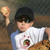 Baseball Player, Team Support Little Kinder League T-shirt
