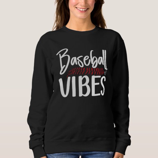 Baseball Player Womens Baseball Fan Baseball Mom Trui (Voorkant)
