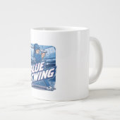 Baseball Playoff Championship Spirit Design Grote Koffiekop (Voorkant rechts)