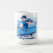 Baseball Playoff Championship Spirit Koffiemok (Center)