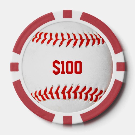 Baseball Poker Chip (Voorkant)