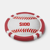 Baseball Poker Chip (Enkel)