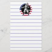 Baseball: pokerij briefpapier (Achterkant)