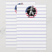 Baseball: pokerij briefpapier (Voorkant / Achterkant)