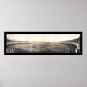 Baseball Polo Grounds Foto 1910 Poster (Voorkant)