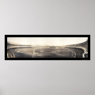 Baseball Polo Grounds Foto 1910 Poster