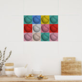 Baseball Pop Art Poster (Keuken)