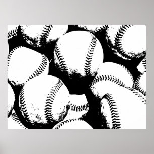 Baseball Pop Art - Sport Baseball - ballen Poster