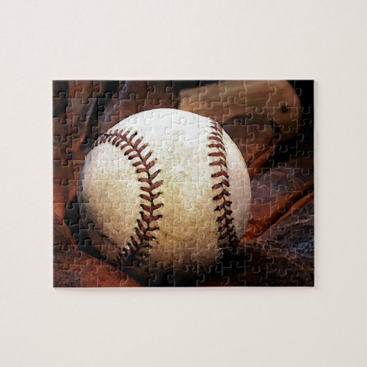 Baseball - Popular Sports Art Digital Illustration Legpuzzel (Horizontaal)