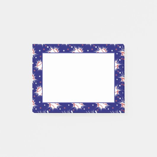 Baseball Post-it® Notes (Voorkant)