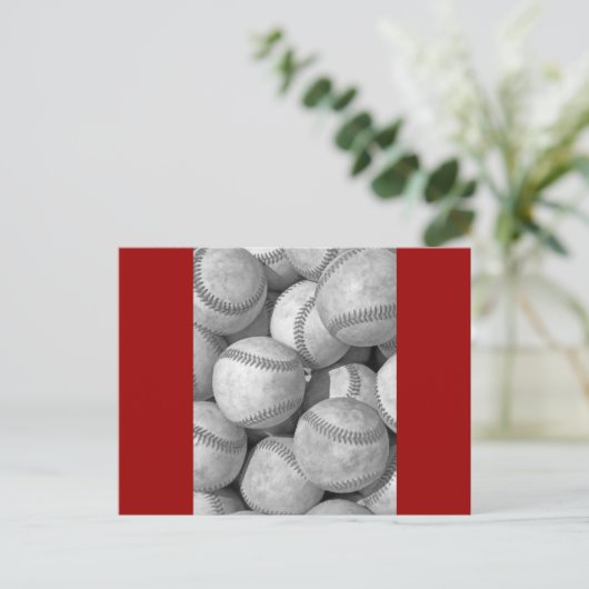 Baseball Post Kaart (Staand voorkant)