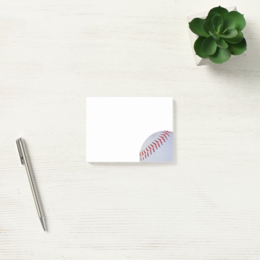 Baseball Post merkt op Post-it® Notes (Kantoor)