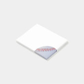 Baseball Post merkt op Post-it® Notes (Schuin)