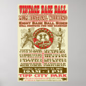 BASEBALL POSTER (Voorkant)
