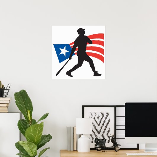 Baseball Poster (Thuiskantoor)