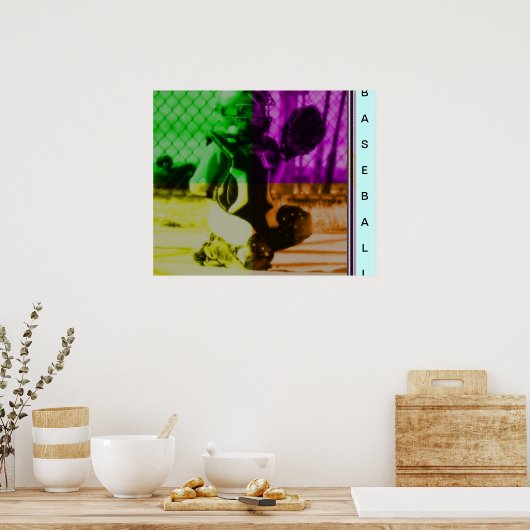 Baseball Poster (Keuken)