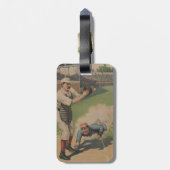 Baseball Poster Bagagelabel (Achterkant verticaal)