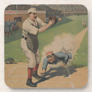 Baseball Poster Beverage Coaster Bier Onderzetter
