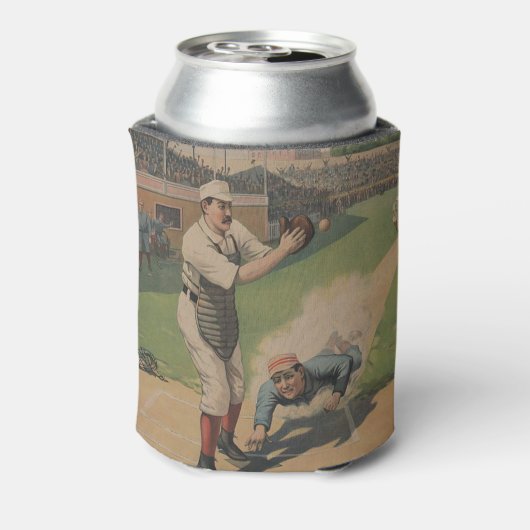 Baseball Poster Blikjeskoeler (Blikje Achterkant)