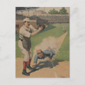 Baseball Poster Briefkaart (Voorkant)