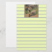 Baseball Poster Briefpapier (Voorkant / Achterkant)