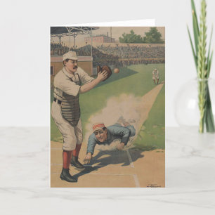 Baseball Poster Kaart